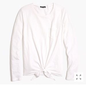 JCrew: Long Sleeve Tie Waist NWT